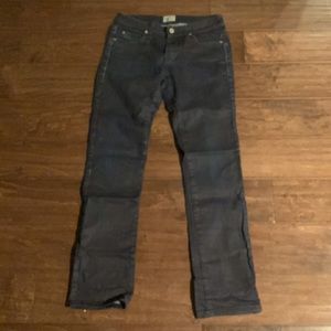 Naked and Famous Skinny Guy Waxed Coated Stretch Jeans